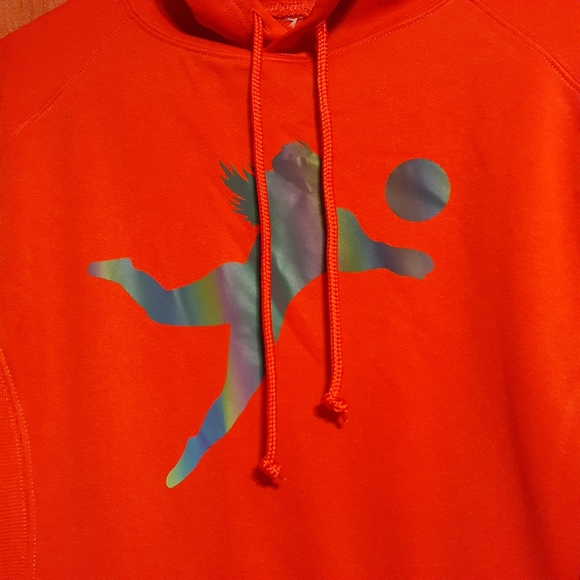 HOLOGEAR REDDISH WOMEN'S VOLLEYBALL SWEATSHIRT/HOODIE SIZE S - Picture 3 of 12